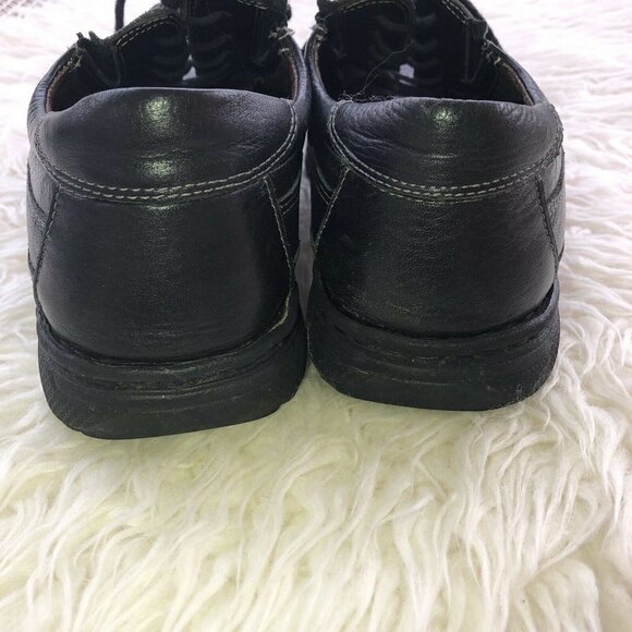 SANDRO MOSCOLONI Tour Mens Black Leather Oxford Comfort Shoes Brazil Sz … main image 6